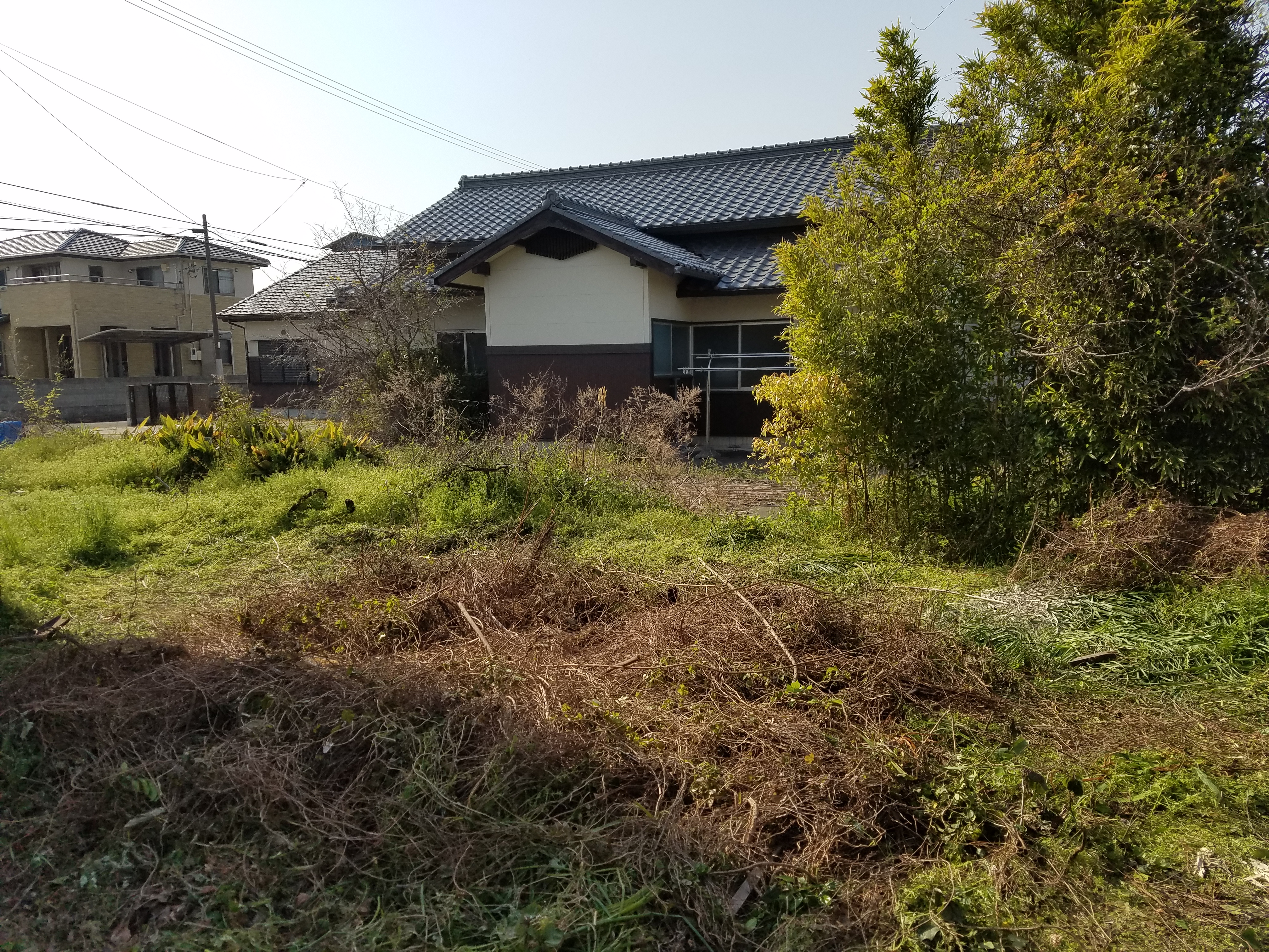 小屋　解体・撤去